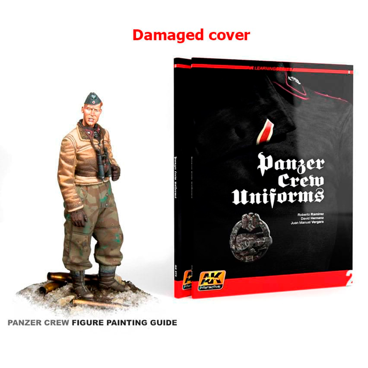 AK LEARNING 02: PANZER CREW UNIFORMS PAINTING GUIDE (Damaged cover)