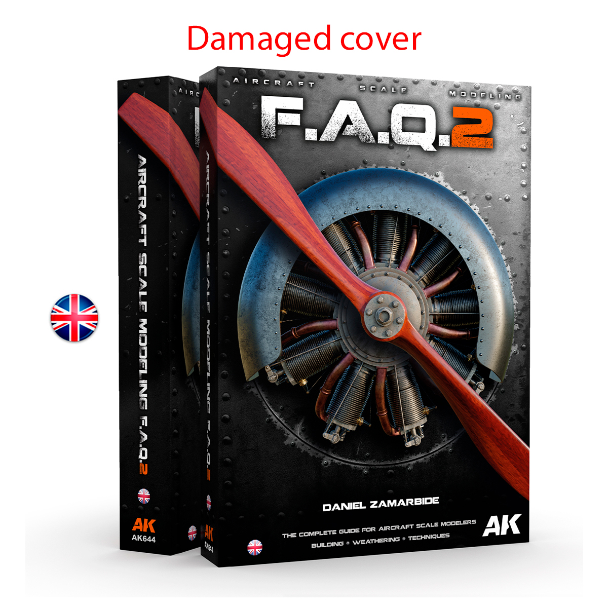 F.A.Q. 2 AIRCRAFT SCALE MODELING by DANIEL ZAMARBIDE (Damaged cover)