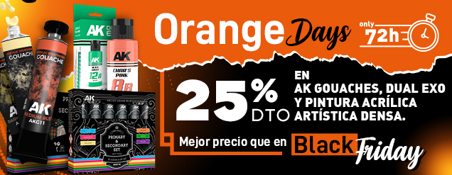 ¡ORANGE DAYS! Pintura AK
