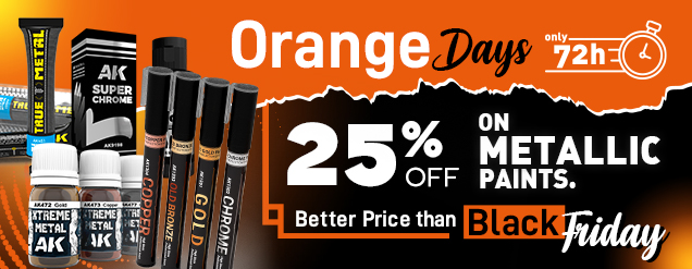 ORANGE DAYS (-25%) Metallic Paint