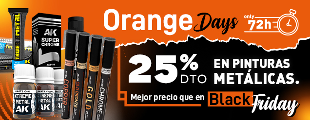 ORANGE DAYS (-25%) Pintura Metálica