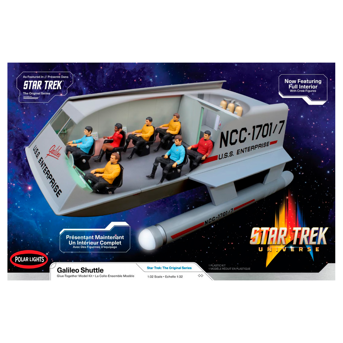 1/32 Galileo Shuttle With Interior