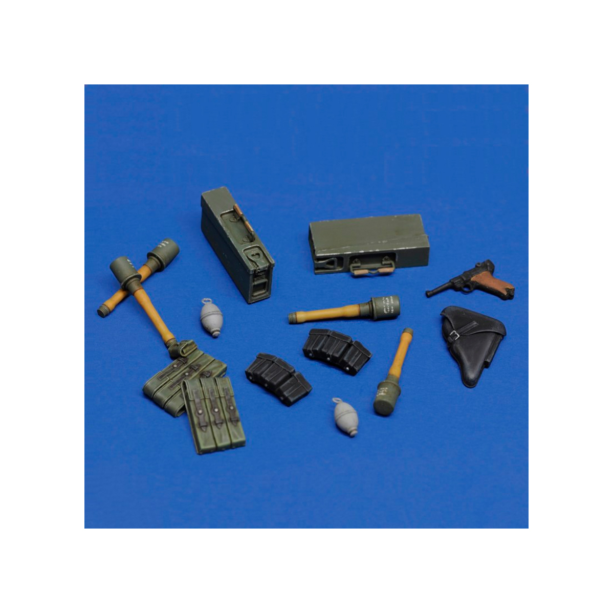 German infantry accessories – WWII (1/16 scale) 3D printed