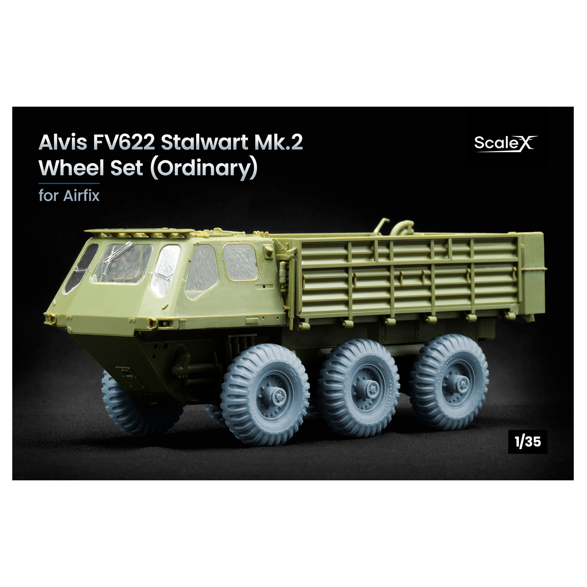 Alvis FV622 Stalwart Mk.2 Ordinary Wheel set 1/35