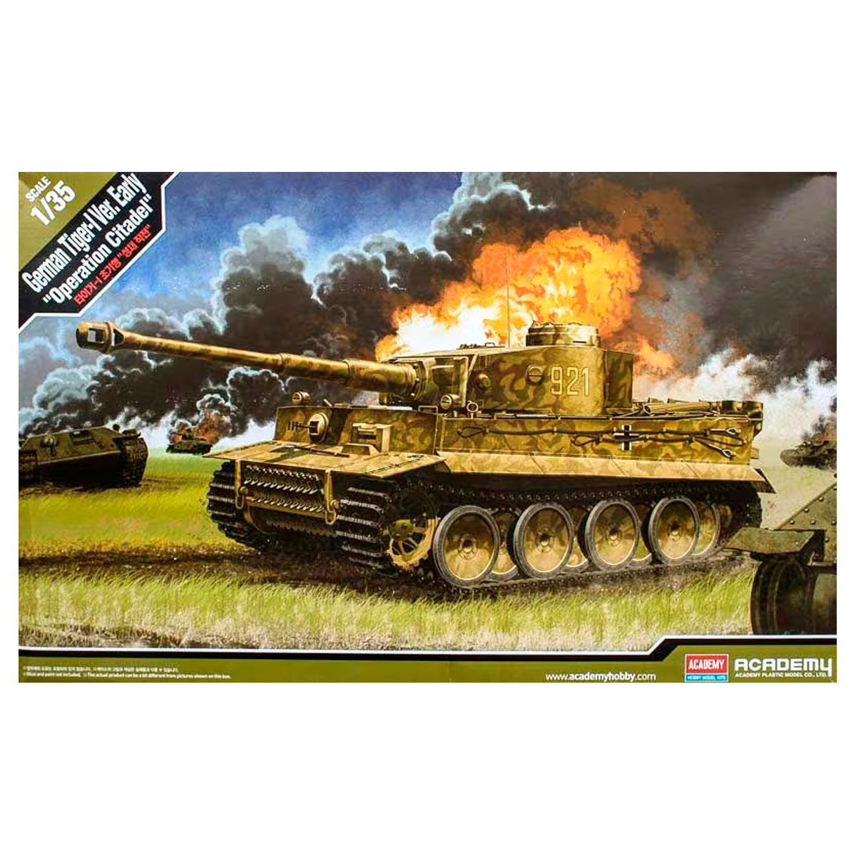 1/35 German Tiger-I Ver. Early “Operation Citadel”