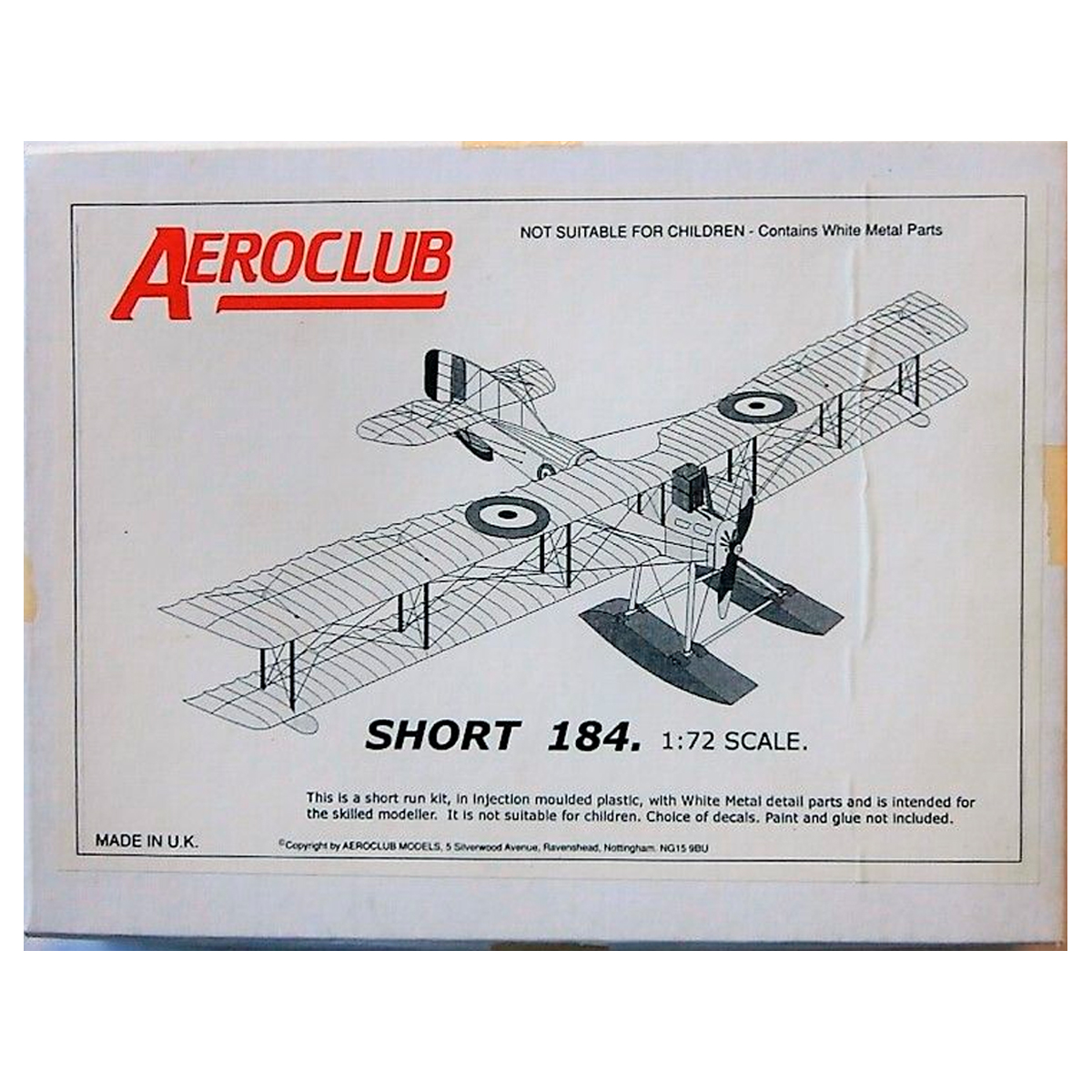 1/72 Short 184 (K137)