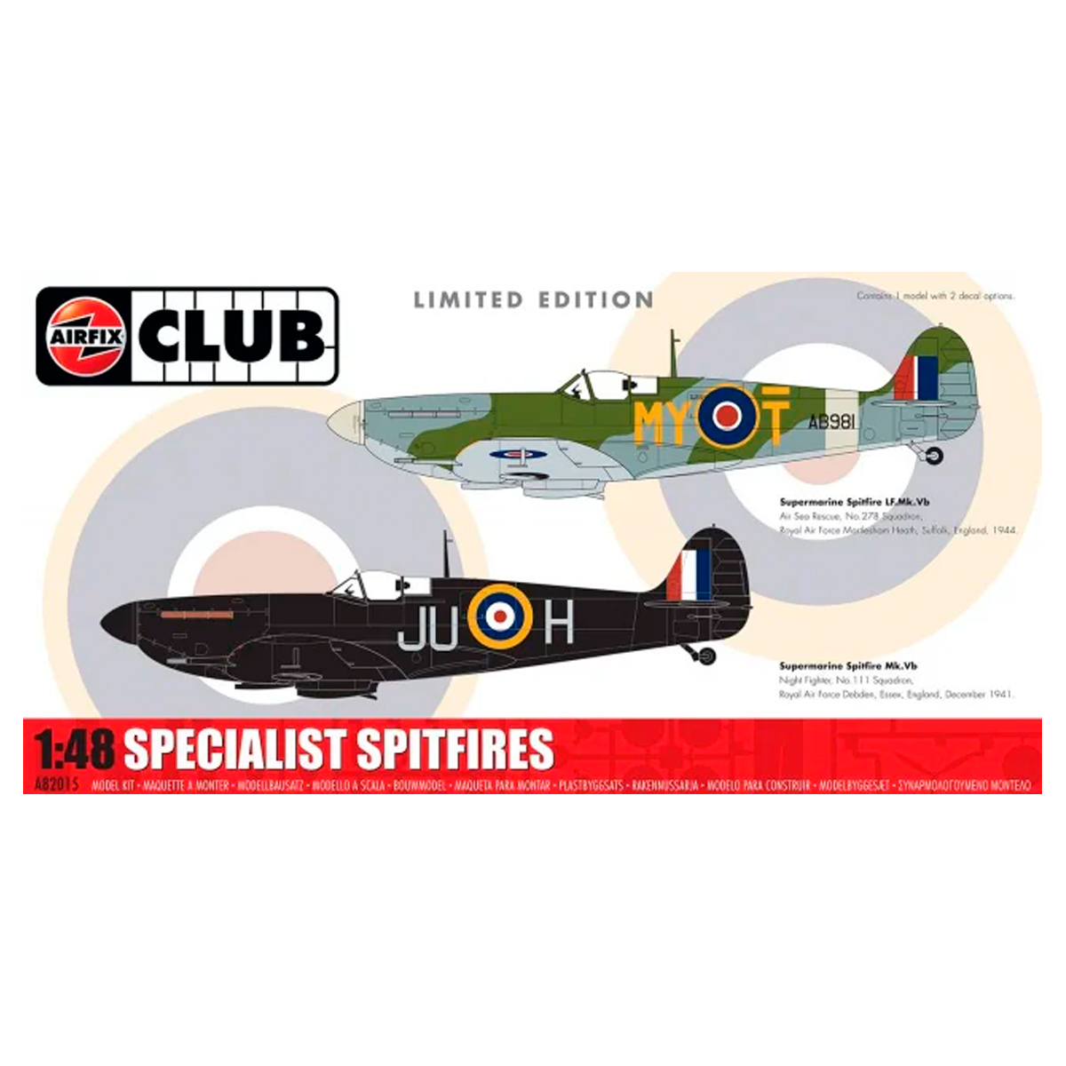 1/48 Specialist Spitfires «Airfix Club Limited Edition»