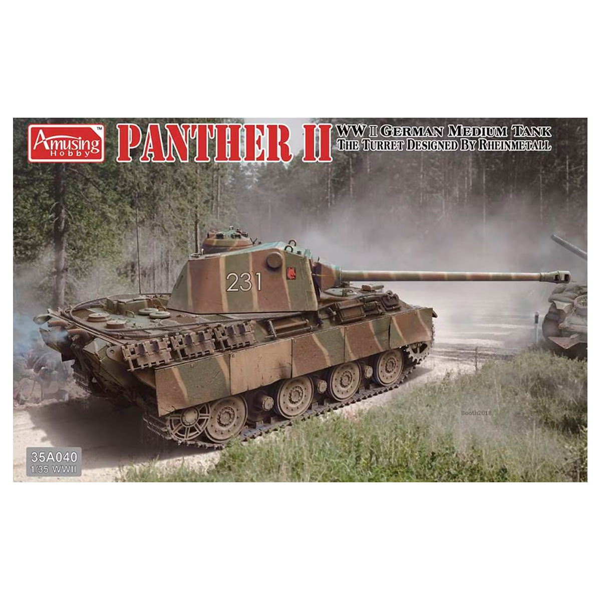 1/35 Panther II Rheinmetall Turret