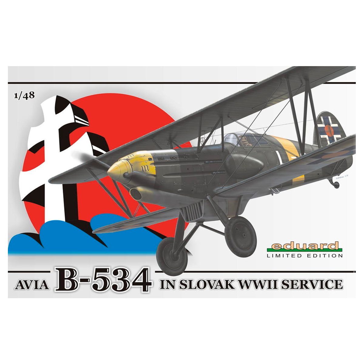 1/48 Avia B-534 in Slovak WWII service