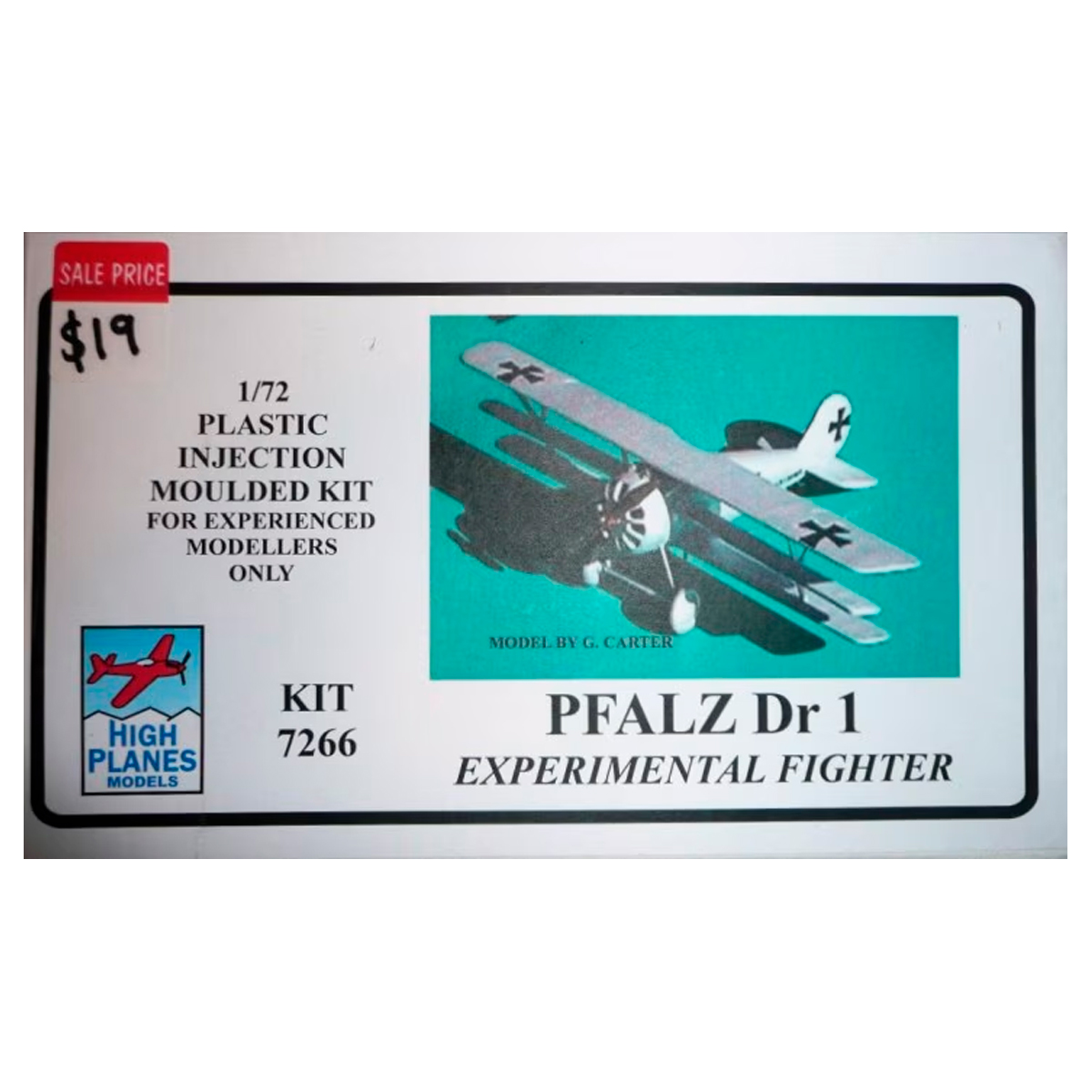 1/72 Pfalz Dr 1 Experimental Fighter