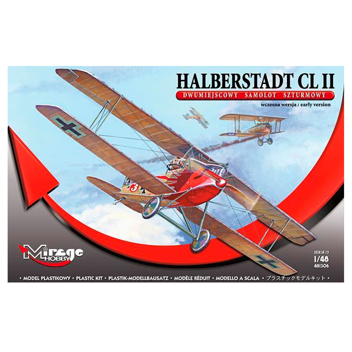 1/48 Halberstadt Cl.II early version