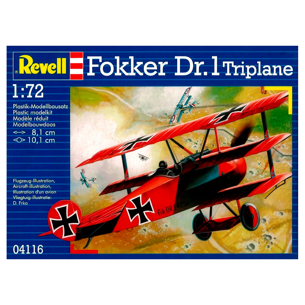 1/72 Fokker Dr.1 Triplane