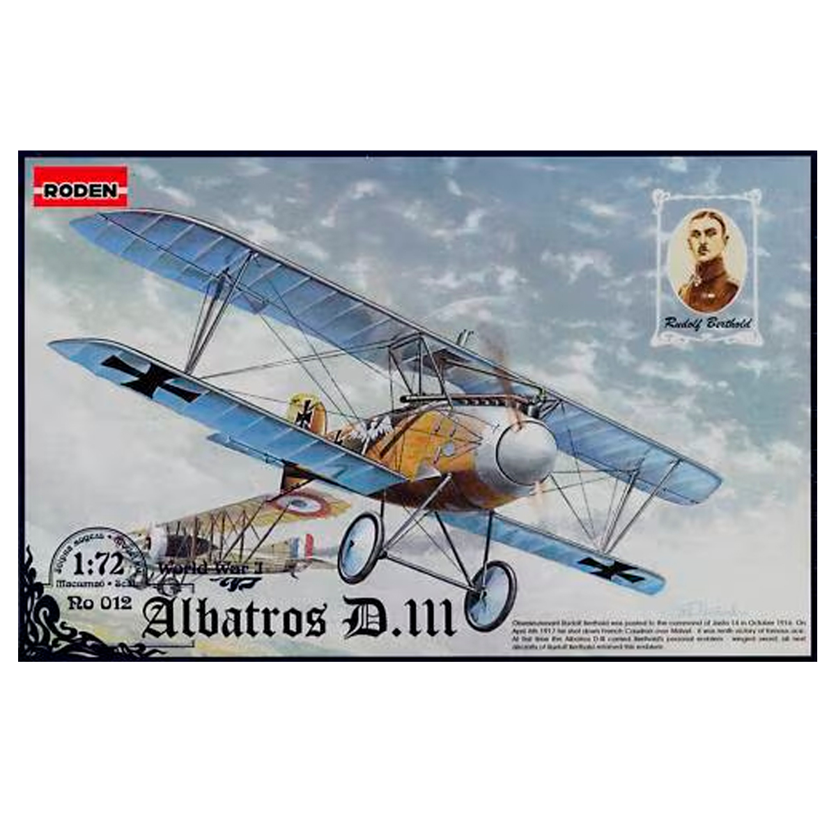1/72 Albatros D.III Rudolf Berthold