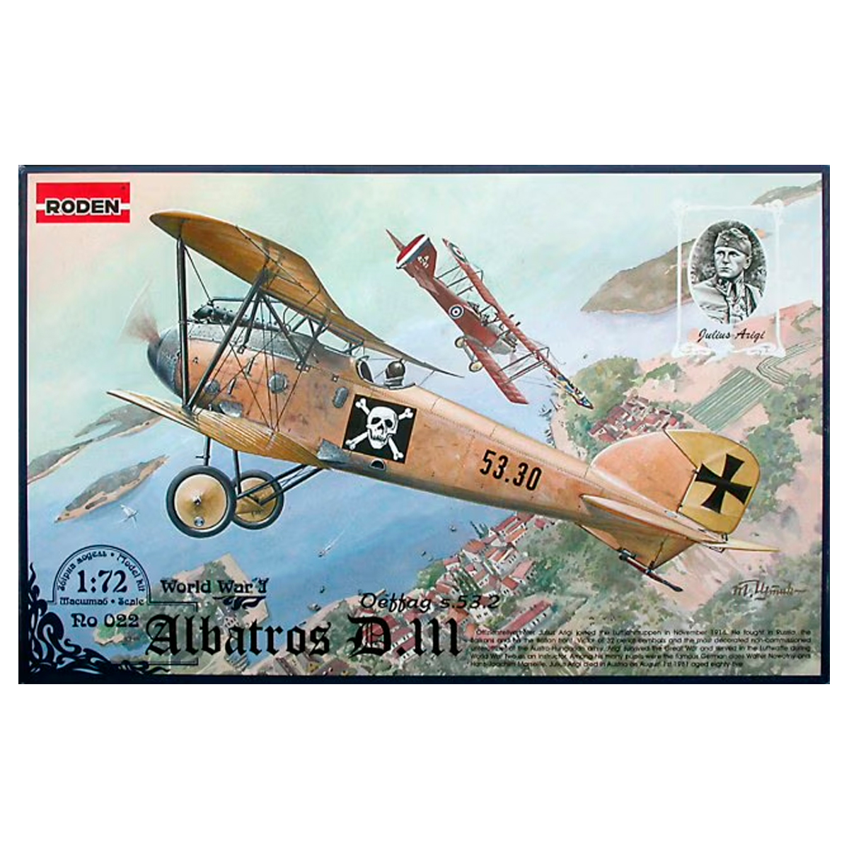 1/72 Albatros D.III Oeffag s. 53.2 / Julius Arigi