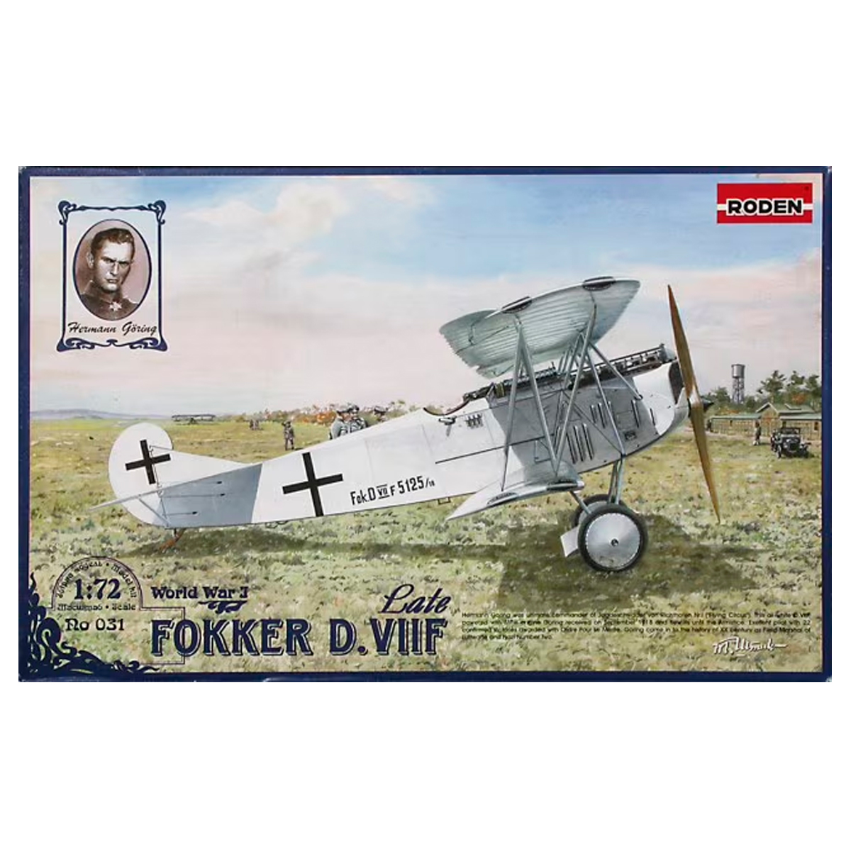 1/72 Fokker D.VIIF Late