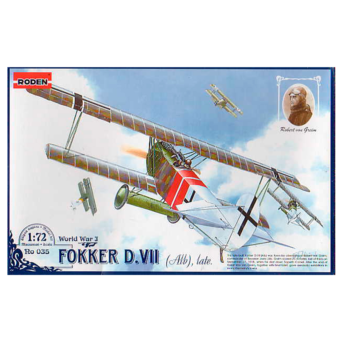 1/72 Fokker D.VII (Alb) Late