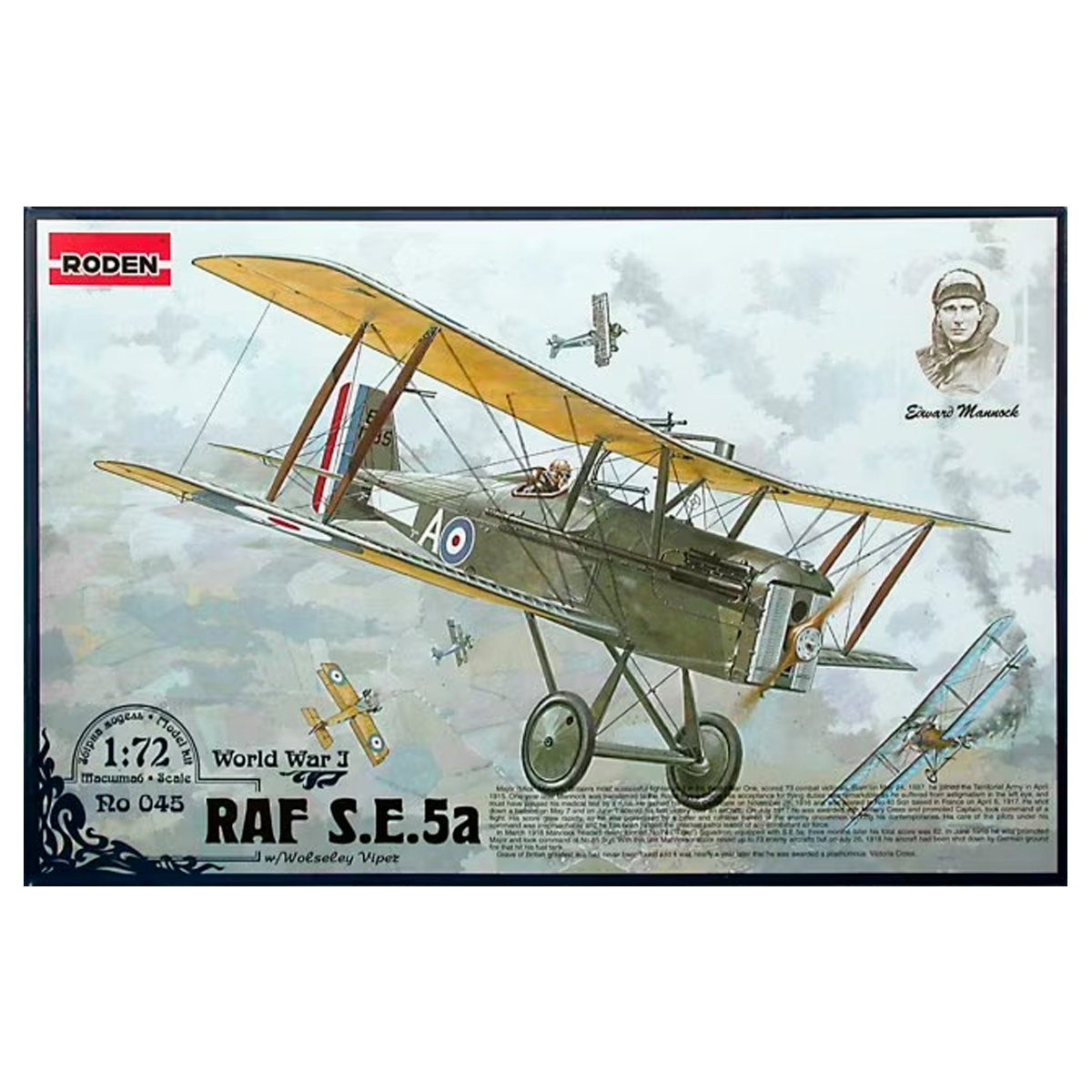 1/72 RAF S.E.5a w/Wolseley Viper