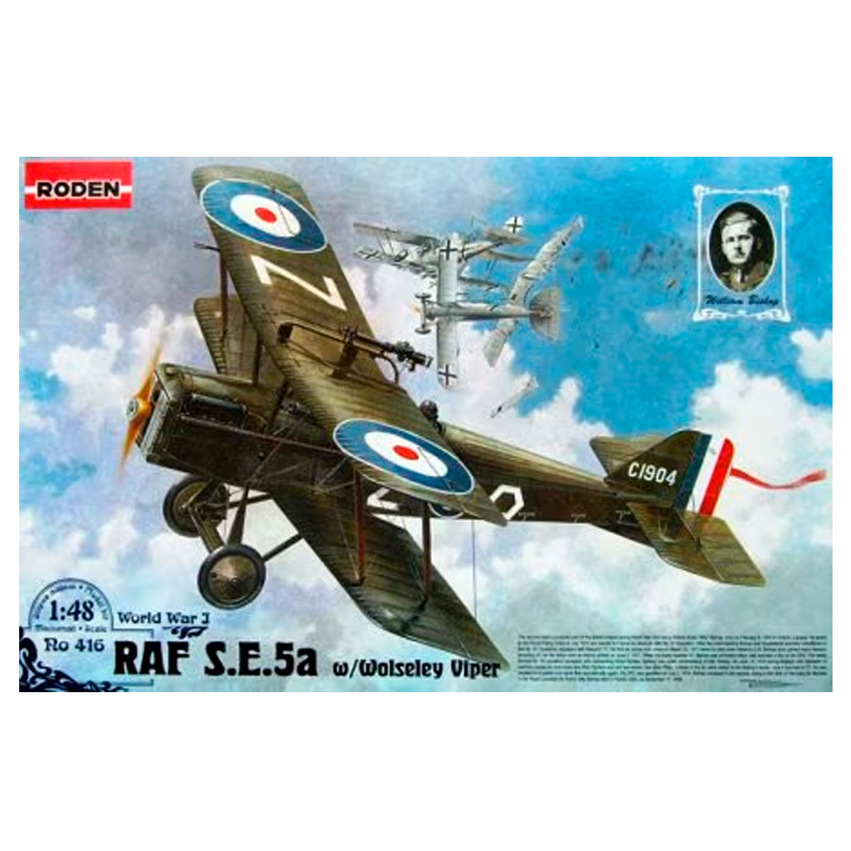 1/48 RAF S.E.5a w/Wolseley Viper