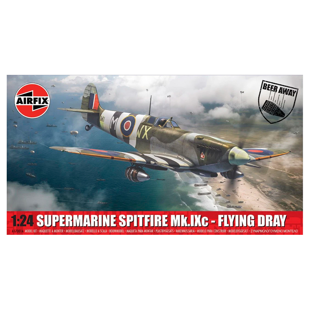 1/24 Supermarine Spitfire Mk.IXc – Flying Dray