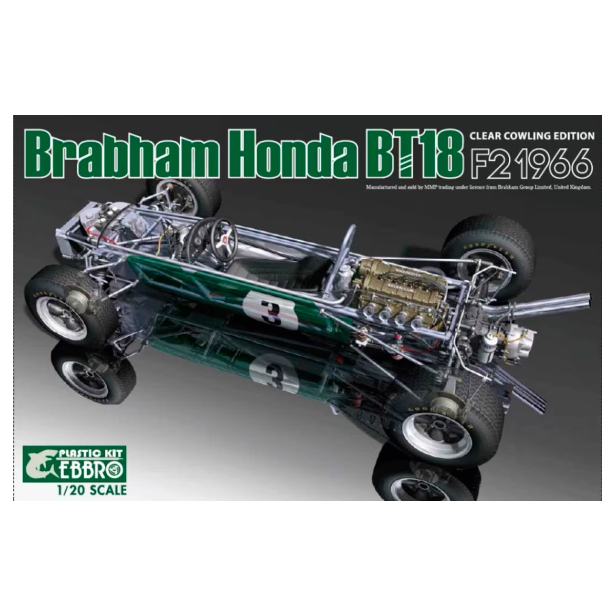 1/20 Brabham BT18 F2 1996 Clear Cowling Edition