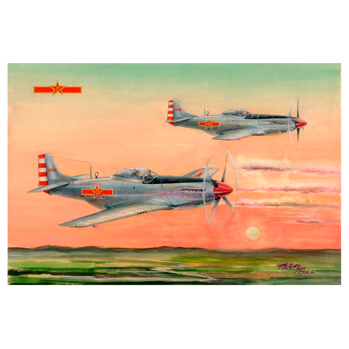 1/48 PLAAF P-51D/K Mustang Fighter