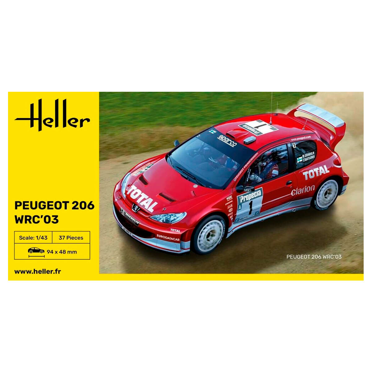 1/43 Peugeot 206 WRC’03