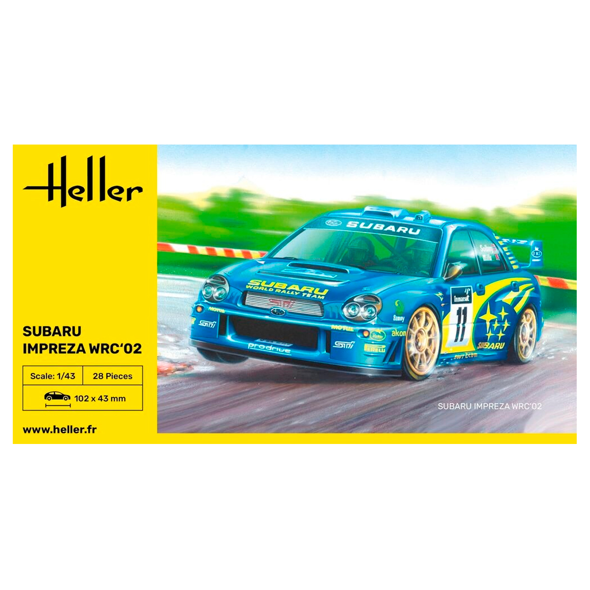 1/43 Impreza WRC’02