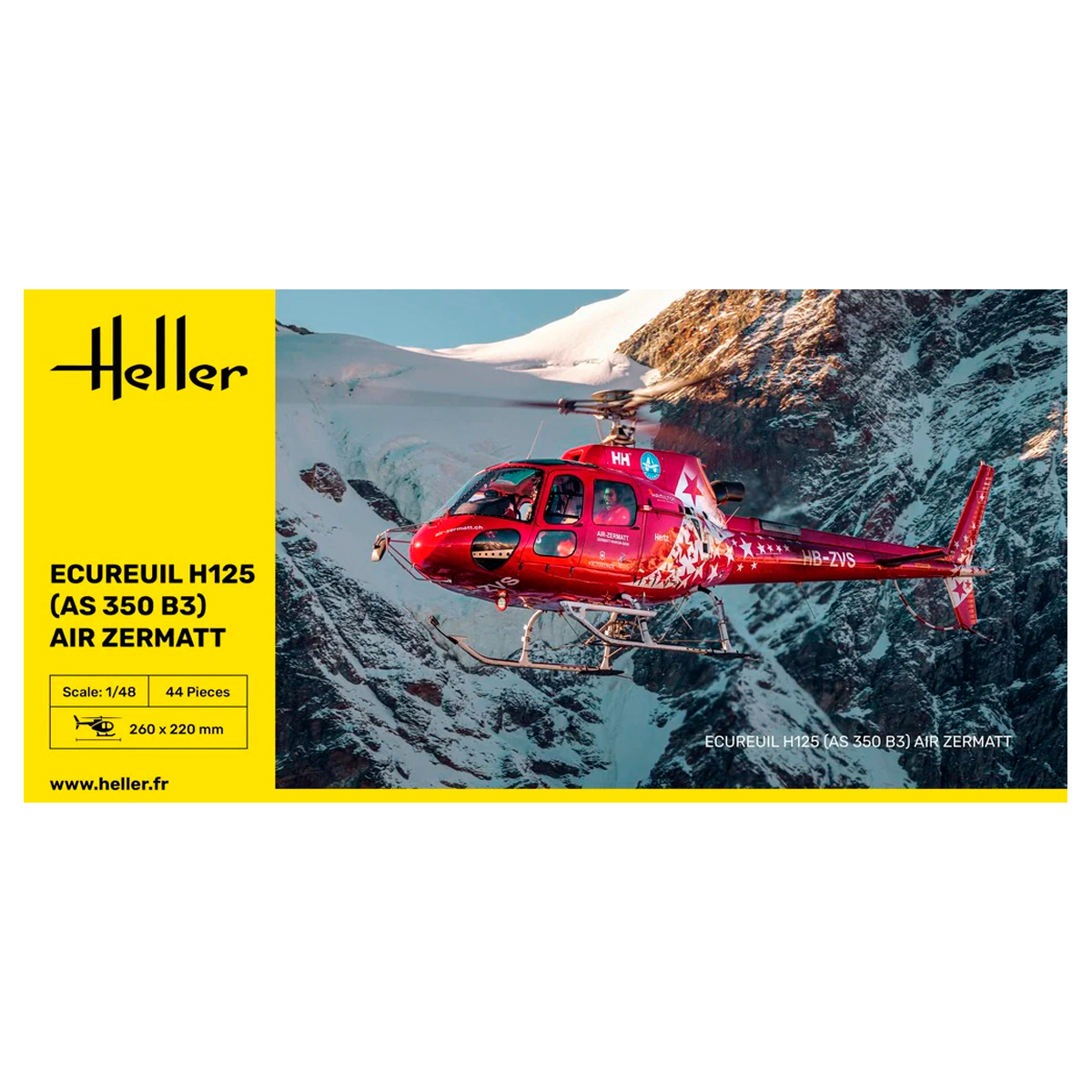 1/48 Ecureuil H125 (AS 350 B3) Air Zermatt