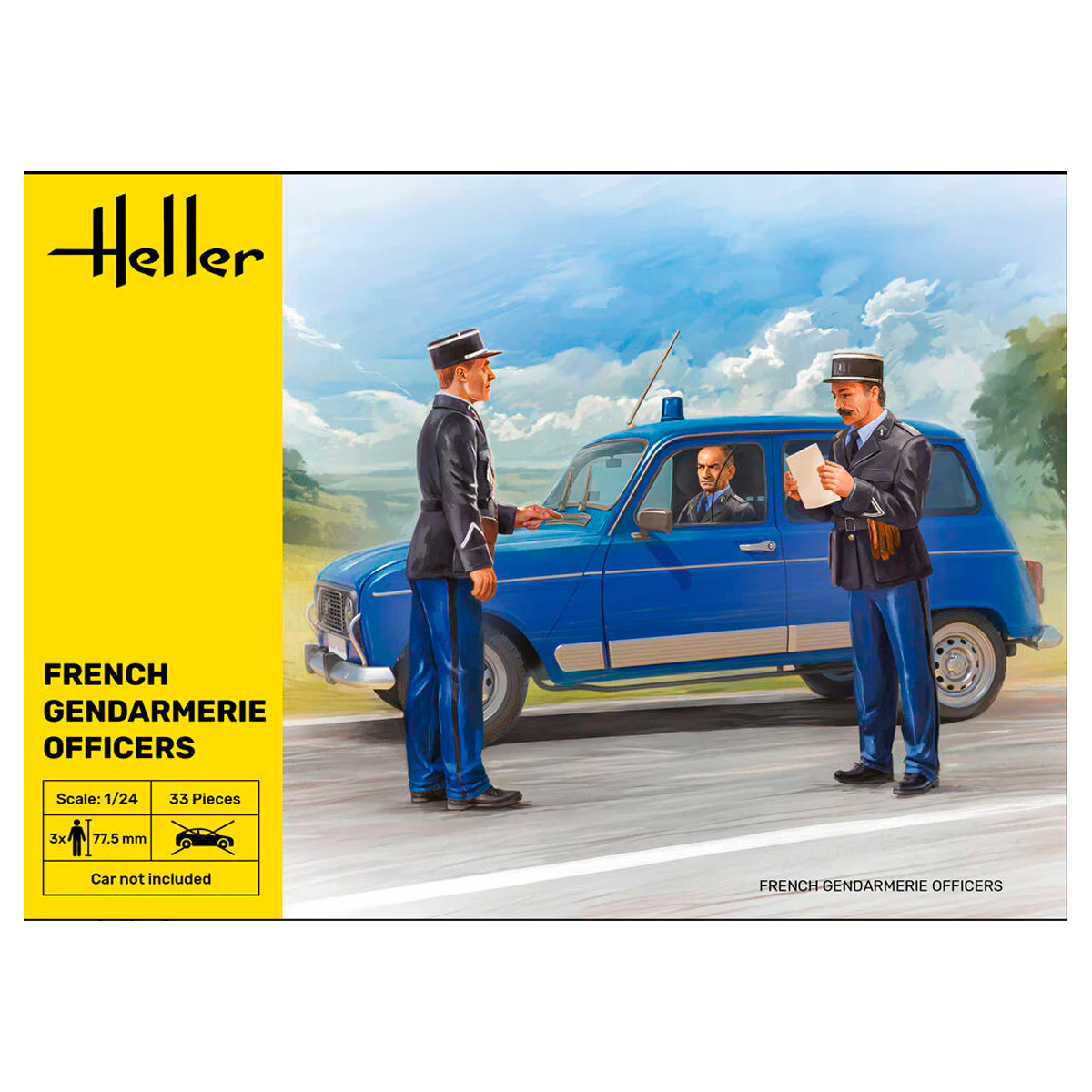 1/24 French GENDARMERIE Officers