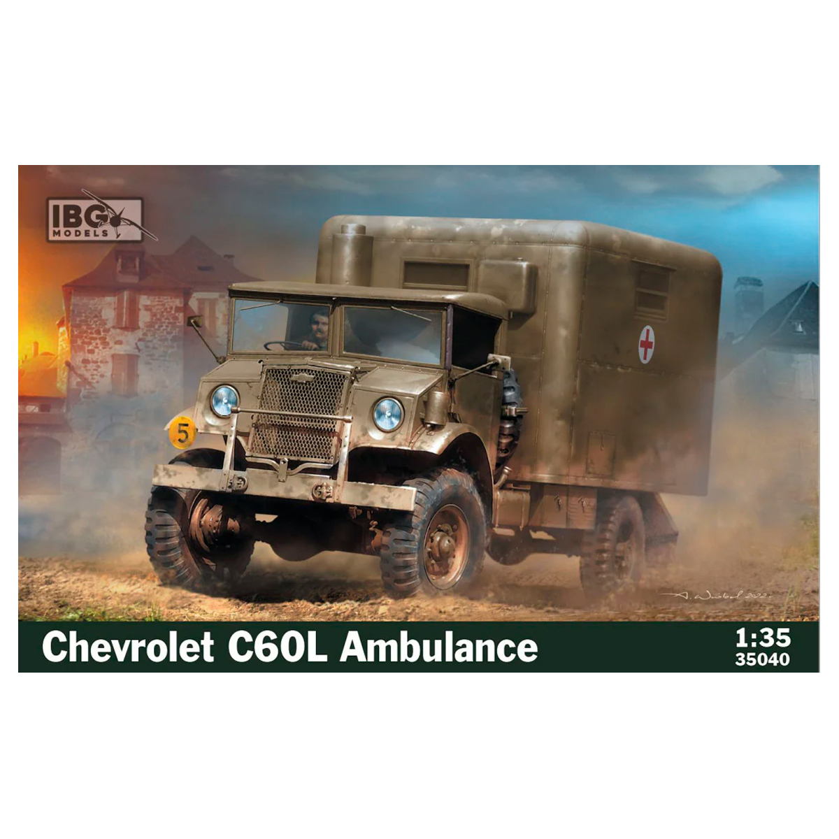 1/35 Chevrolet C60L Ambulance