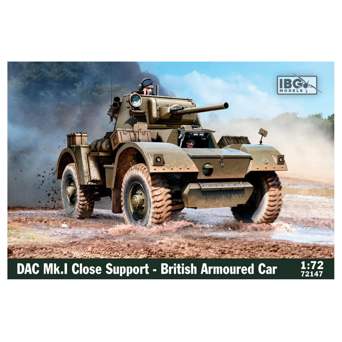 1/72 DAC Mk.I Close Support – British Armoured Car