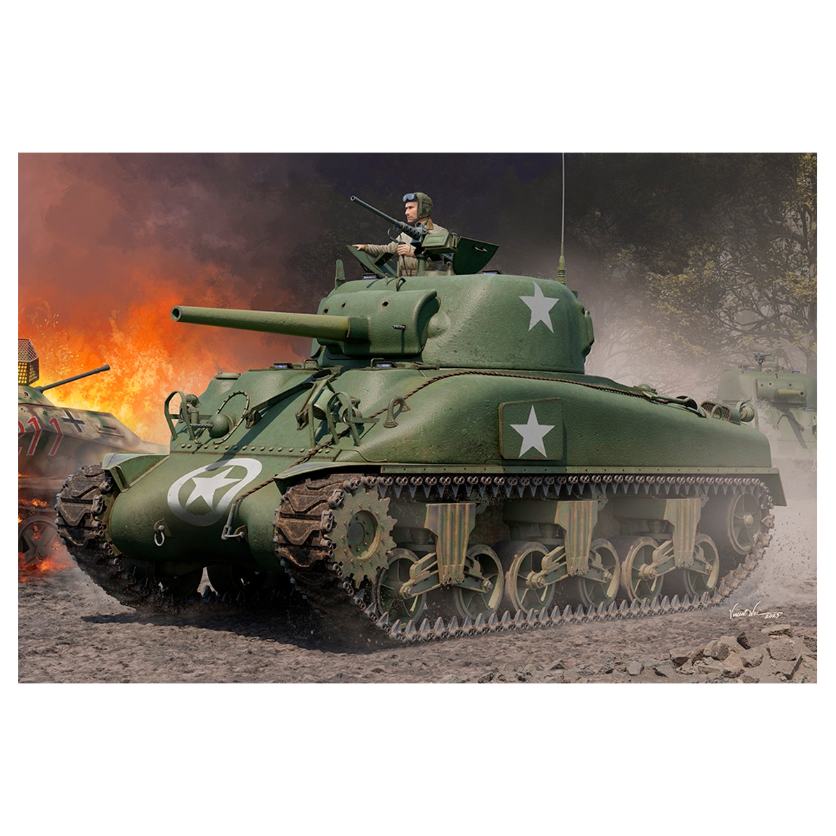 1/16 M4A1 Medium Tank – Late