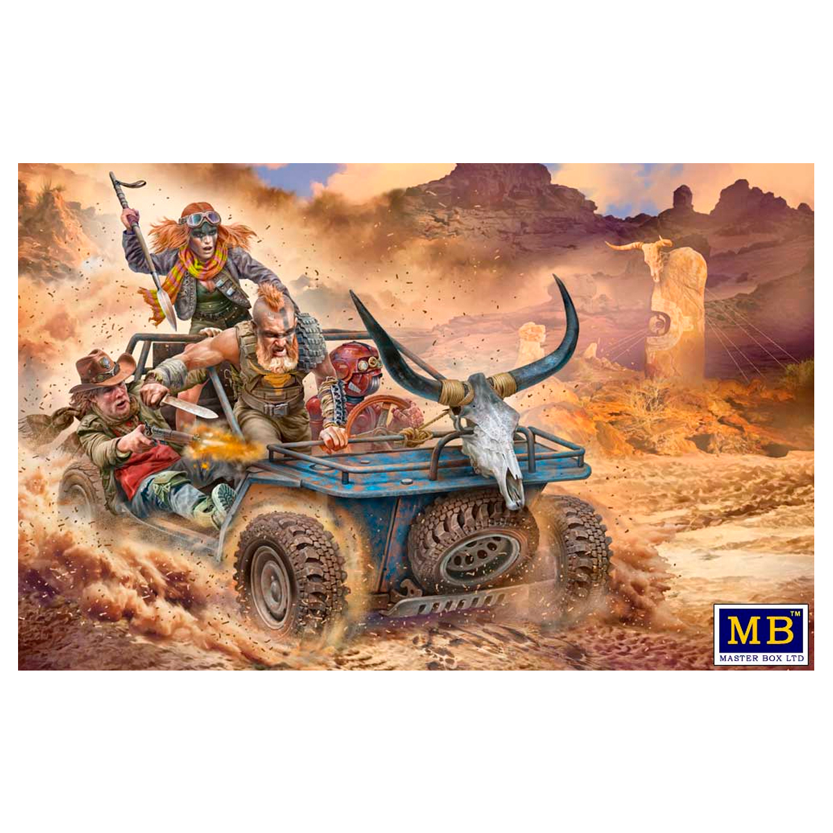 1/35 Desert Battle Series. Buffalo Clan. To catch a Thief-2