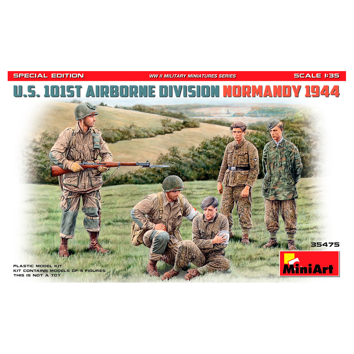 1/35 U.S. 101st Airborne Division (Normandy 1944). Special Edition