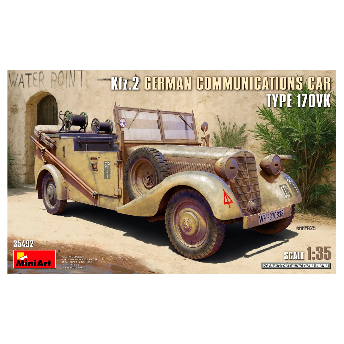 1/35 Kfz.2 German Communications Car Type 170VK