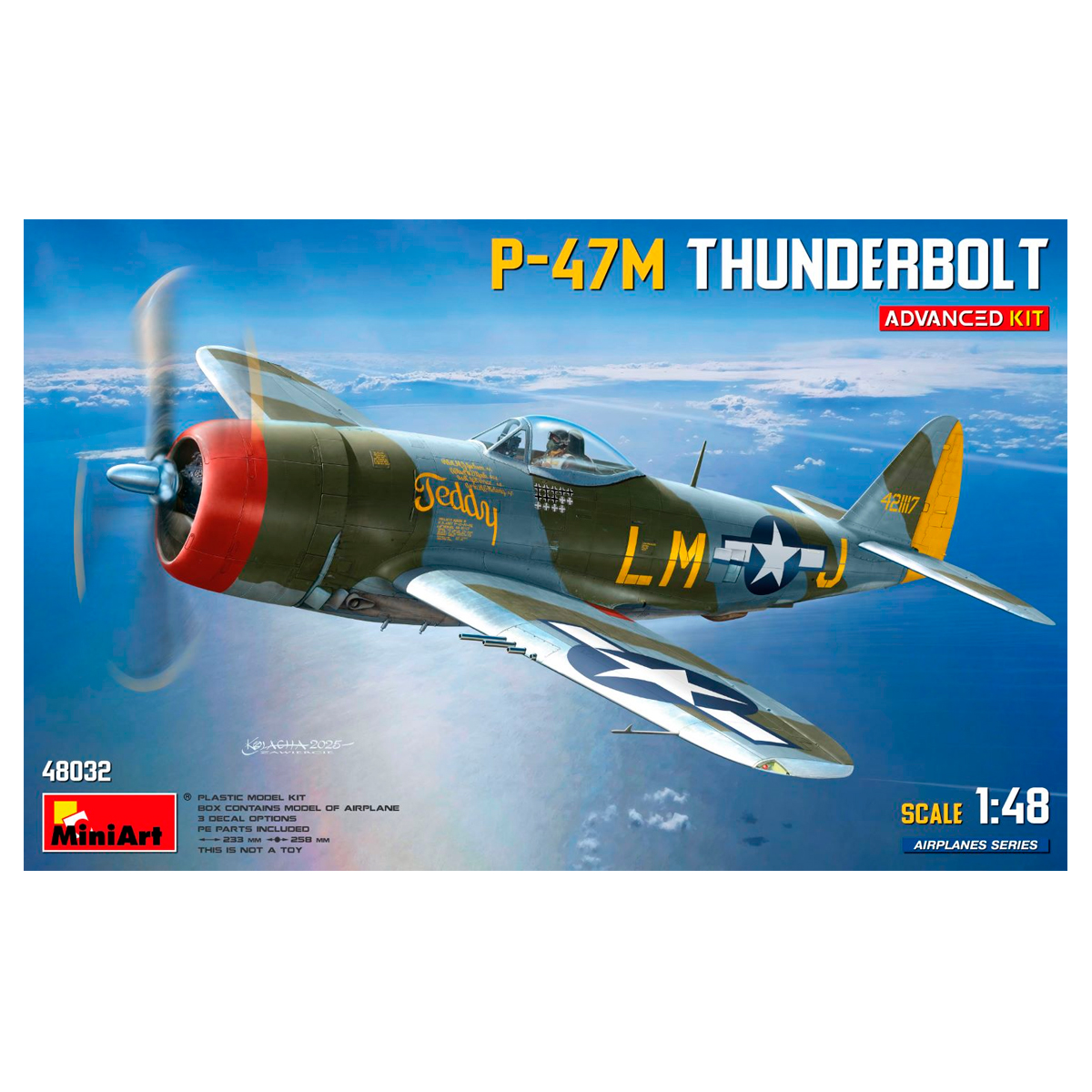 1/48 P-47M Thunderbolt. Advanced Kit