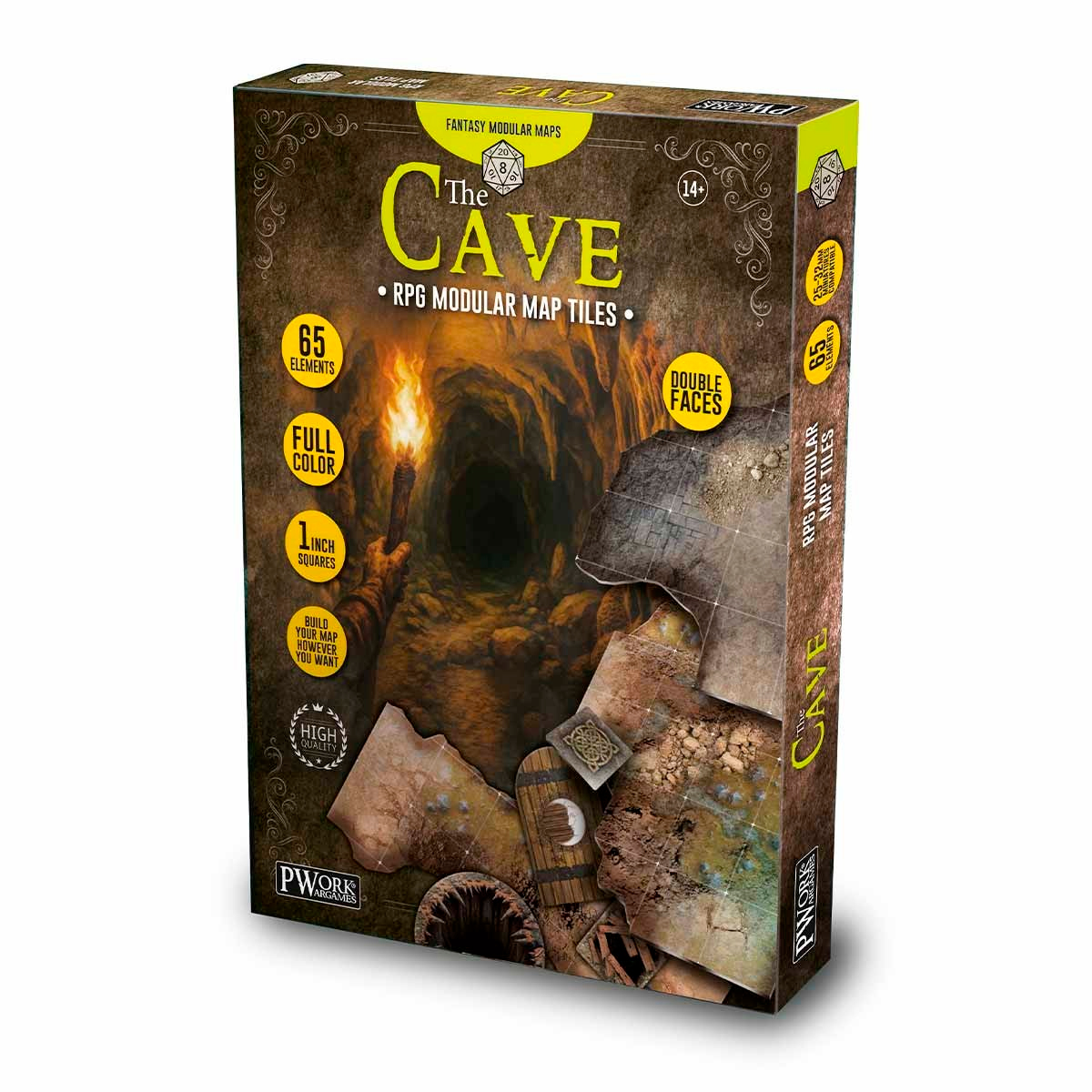 The Cave – RPG Modular Map Tiles