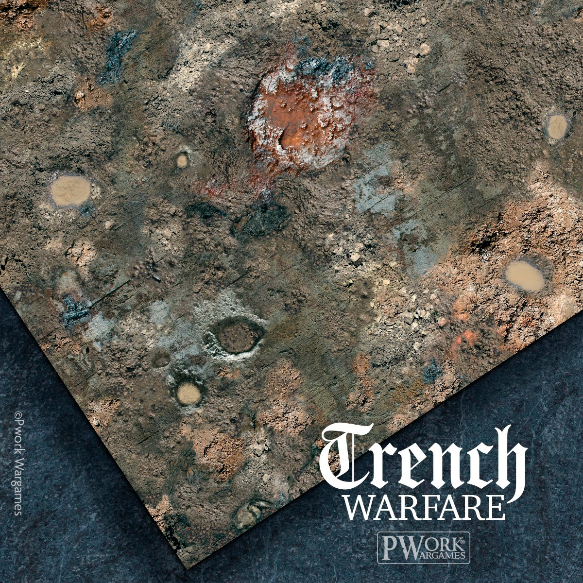Neoprene Mat Trench Warfare 3×3′
