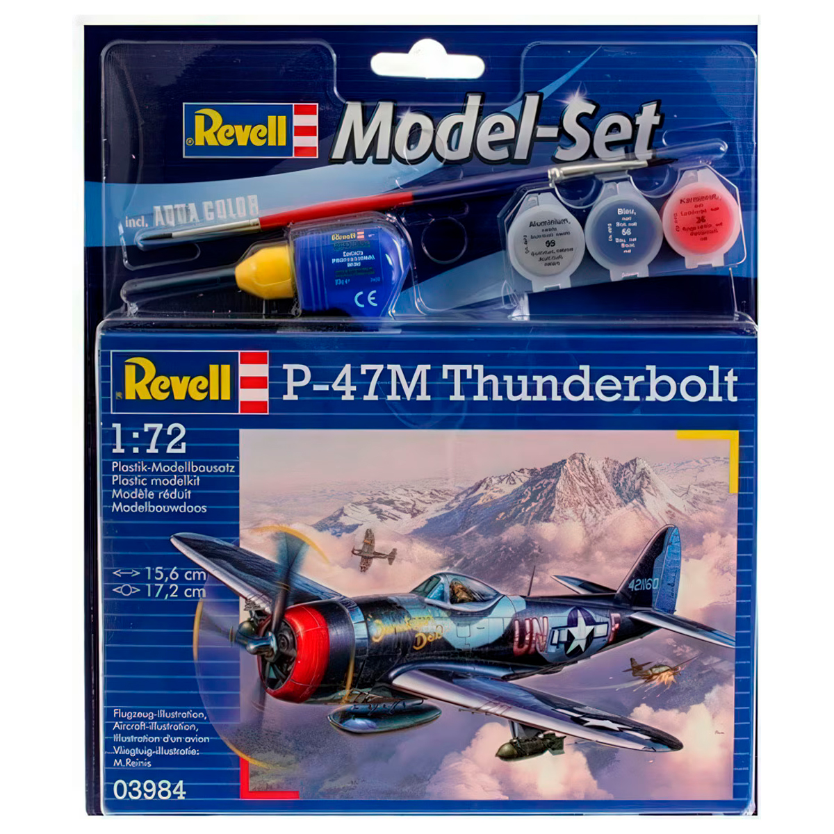 1/72 Model Set P-47M Thunderbolt