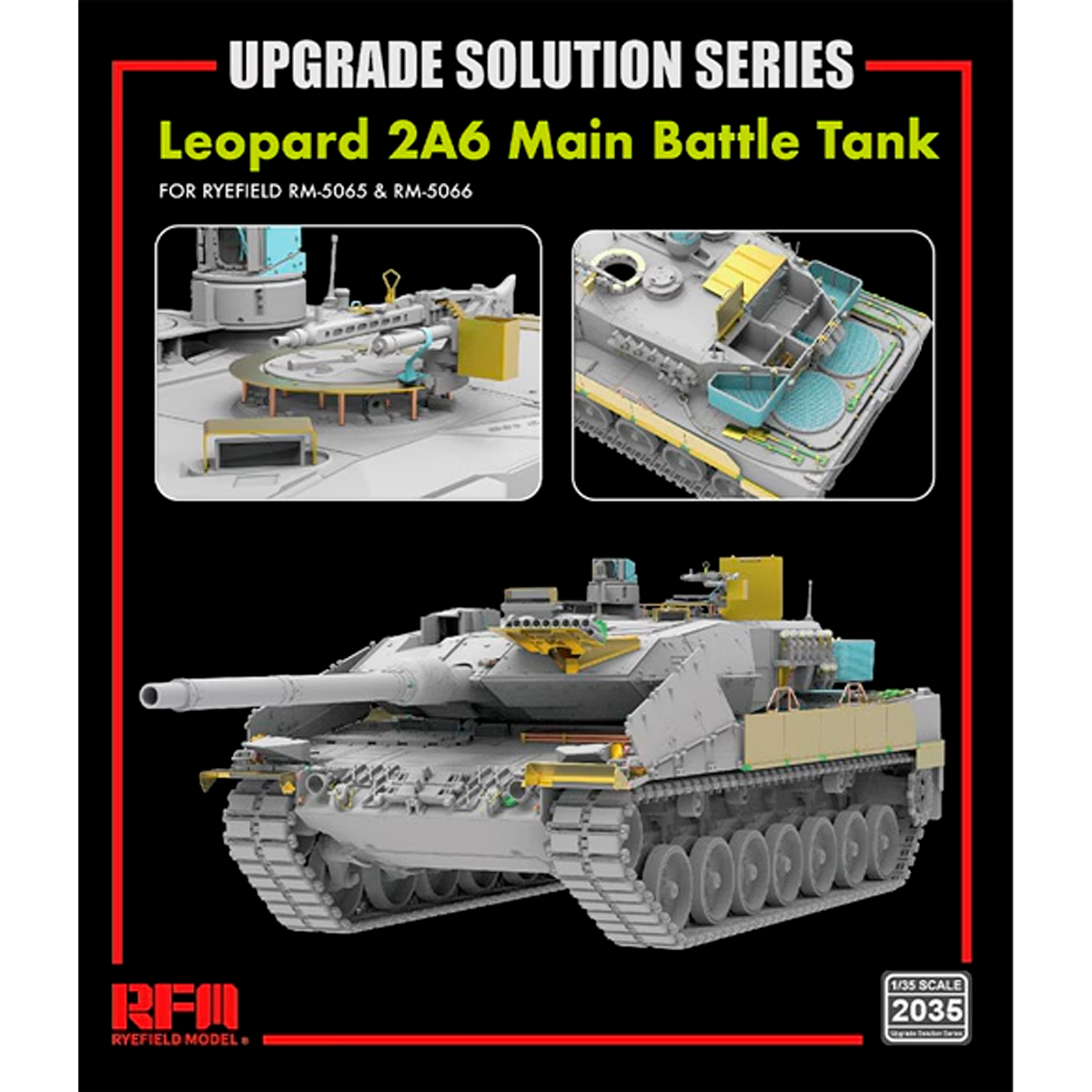 1/35 Upgrade Solution Series for 5065 & 5066 Leopard 2A6