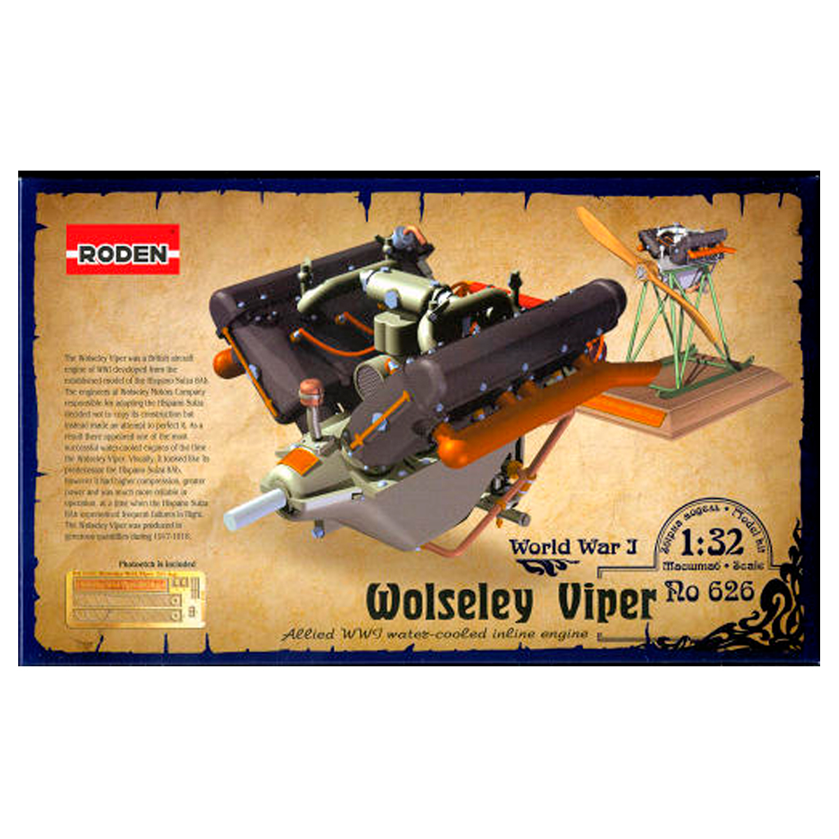 1/32 Woseley W4A Viper