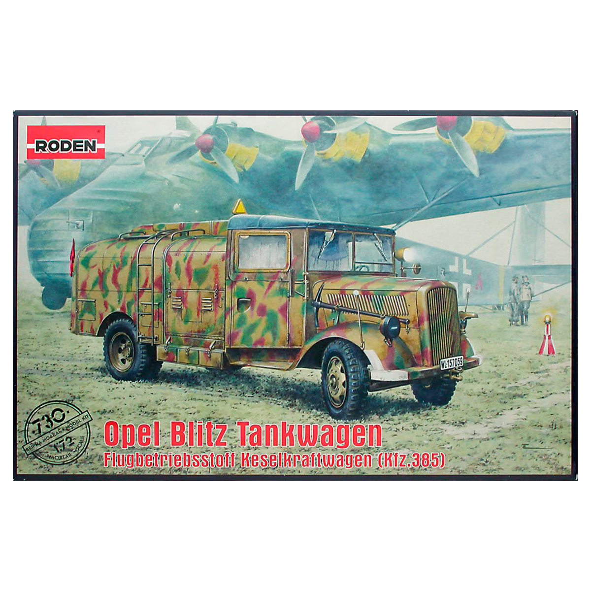 1/72 Opel Blitz Kfz. 385 Flugbetriebsstoff Kesselkraftwagen