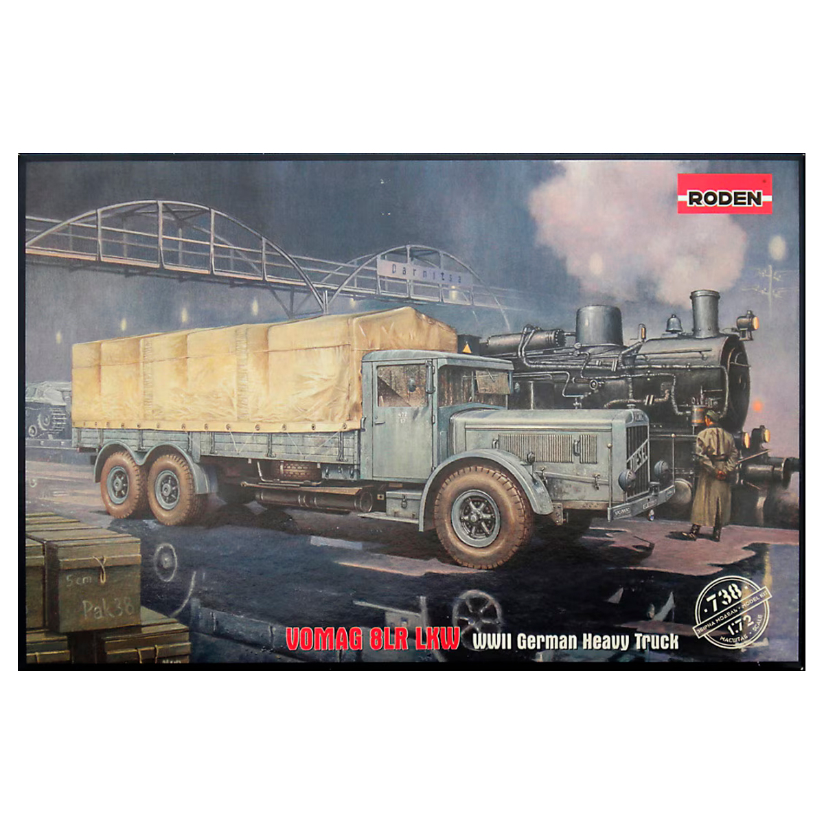 1/72 Vomag 8 LR LKW WWII German Heavy Truck