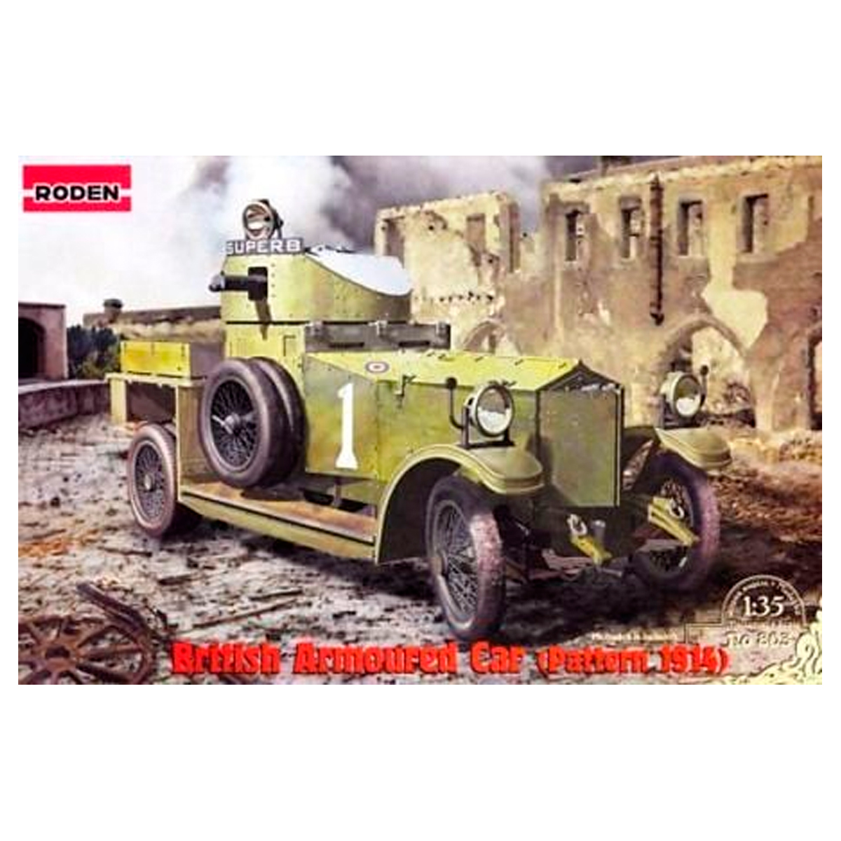 1/35 British Armoured Car (Pattern 1914)