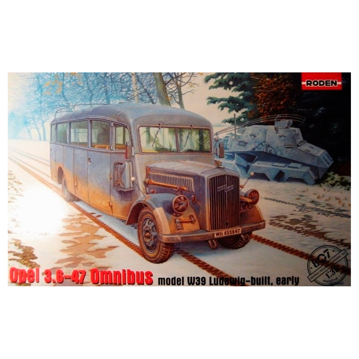 1/35 Opel Blitz 3.6-47 Omnibus W39 Ludewig