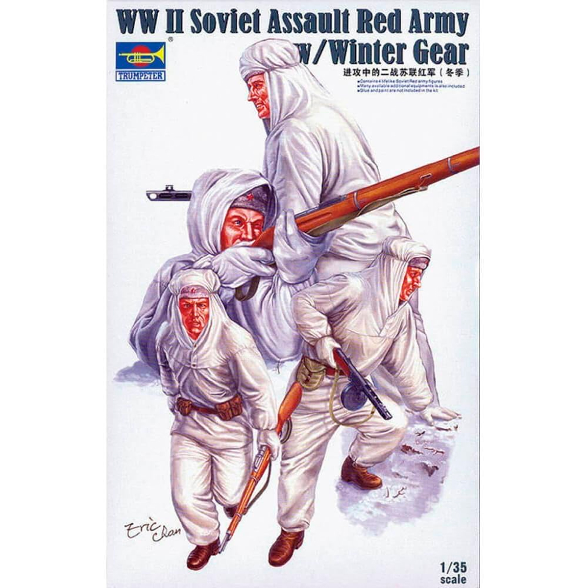 1/35 Soviet Assault Red Army w/Winter Gear