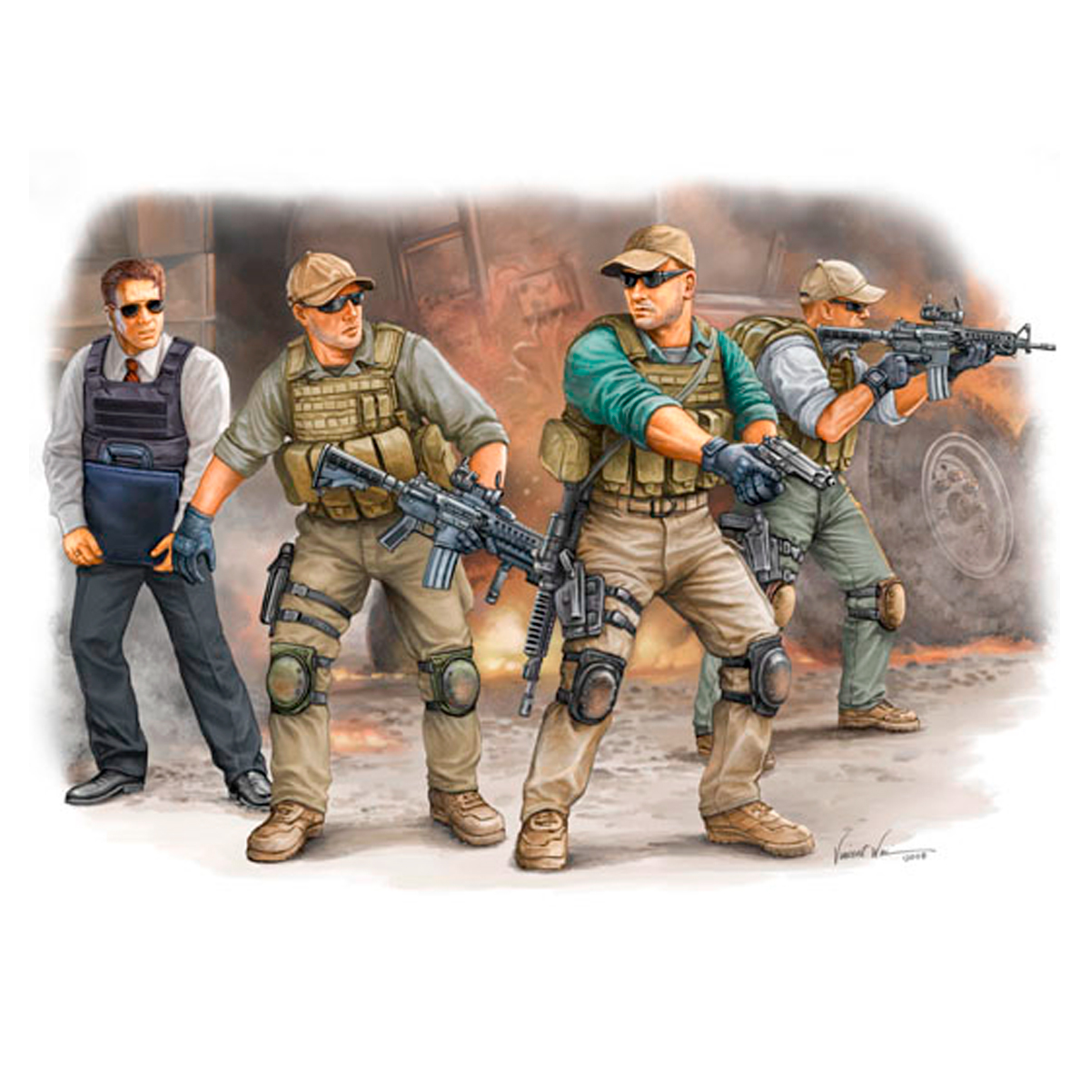 1/35 PMC in Iraq – VIP Protection