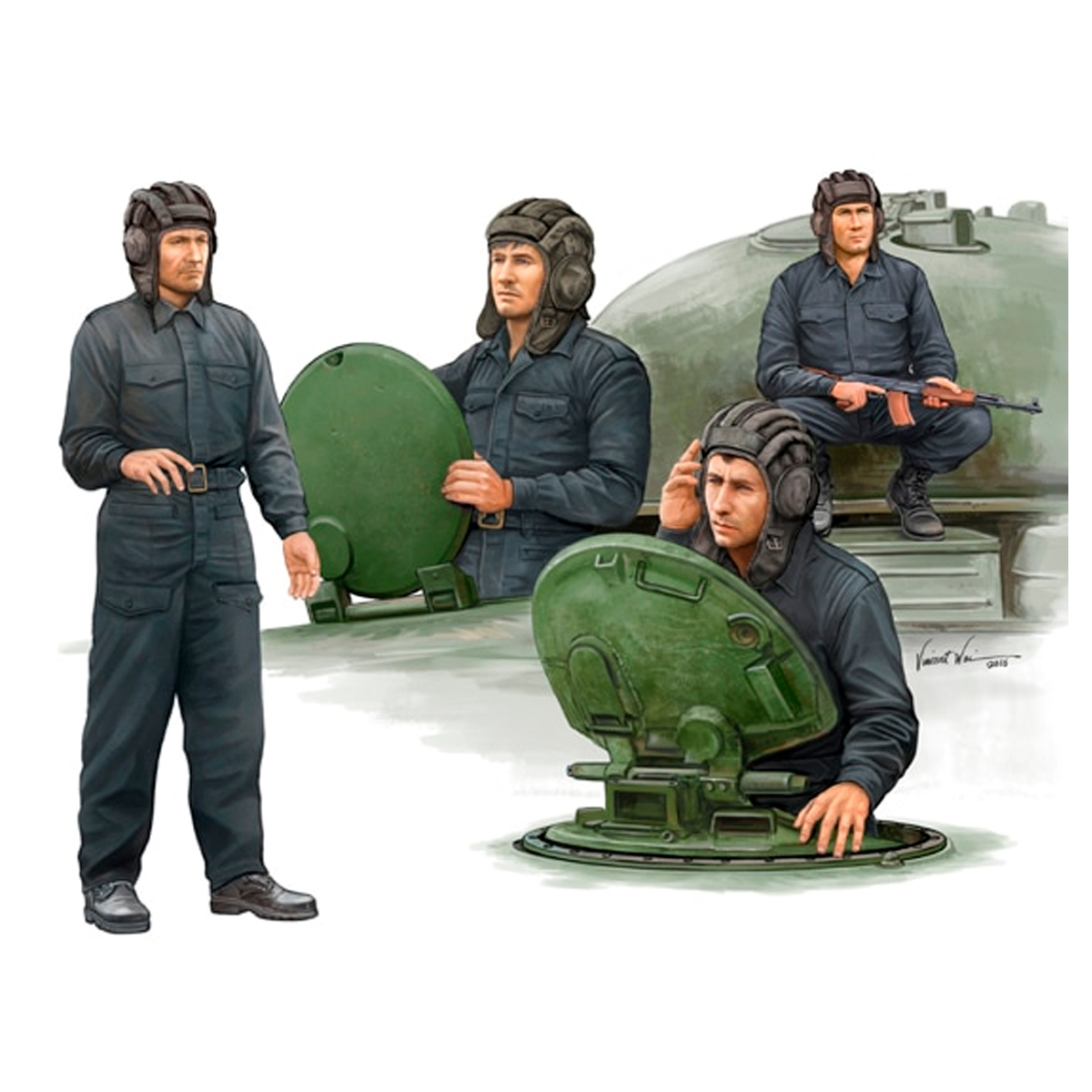 1/35 Soviet Tank Crew