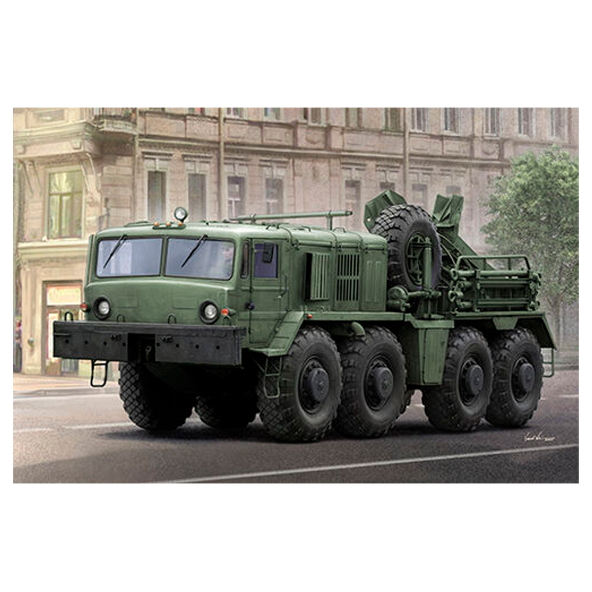 1/35 KET-T Recovery Vehicle based on the MAZ-537 Heavy Truck
