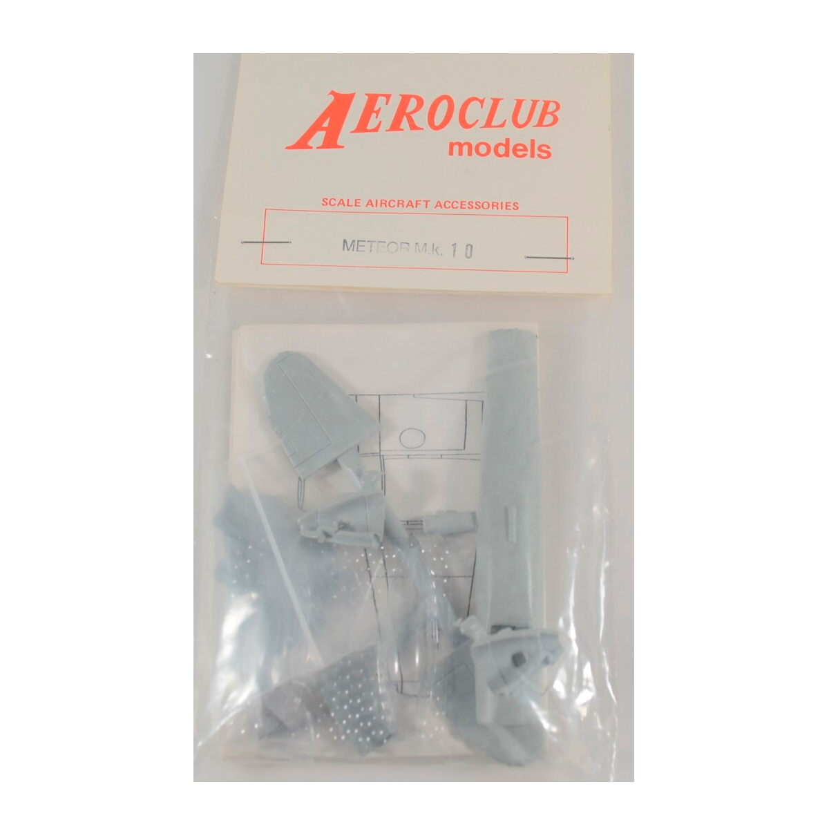 Aeroclub 1/72 Gloster Meteor Mk.10 Detail Set (Conversion)